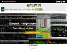 Tablet Screenshot of medvedtrader.com